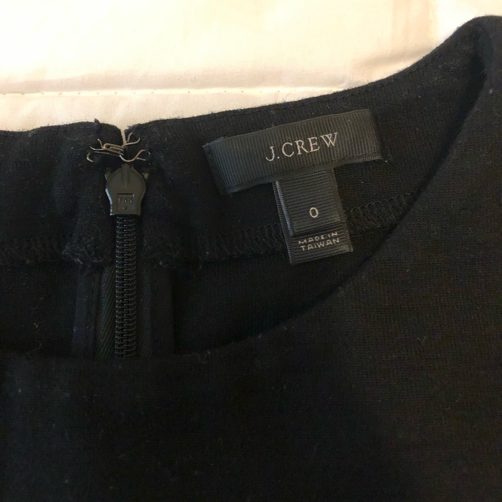 J. Crew Black Wool Dress (0) - Picture 7 of 9